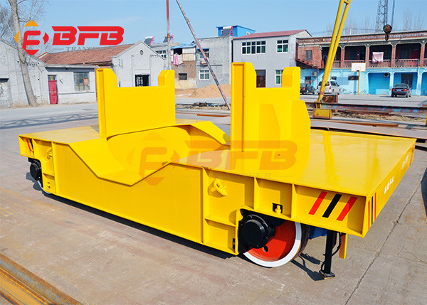 Anti-High Temperature 35T Hot Metal Ladle Transfer Car For Handling