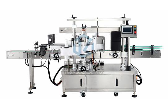 Buy cheap Double Side Plastic Oil Bucket Sticker Labelling Machine 6000nph from wholesalers