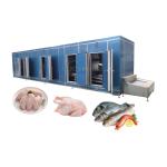 Air Cooling IQF Tunnel Freezer For French Fries Frozen Vegetable Chicken