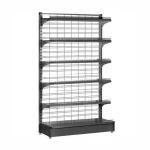 Supermarket Wire Display Shelves Rack Metal Convenience Store Wire Gondola