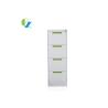 Buy cheap Vertical 4 Drawer Steel Filing Cabinet Knock Down Structure for school / office from wholesalers