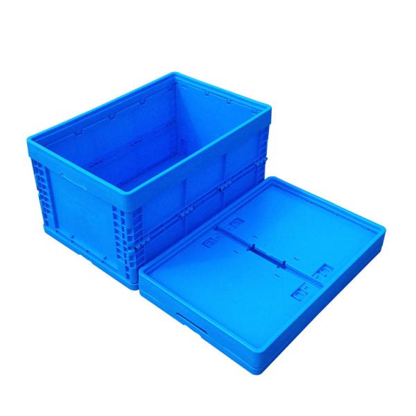 Quality Virgin Plastic Material Collapsible Storage Crate Logistics Save Spacey for sale