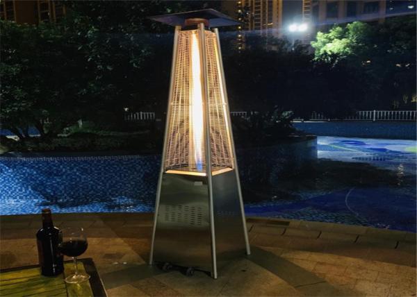 Buy cheap 2270mmH silver outside stainless steel propane patio heater from wholesalers