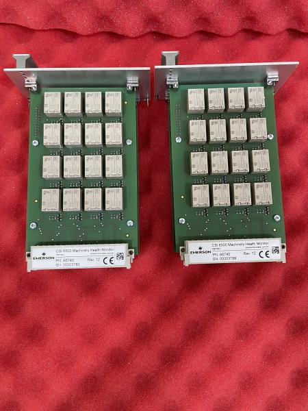 Buy cheap Emerson A6740 16 Channel Output Relay Module for the AMS 6500 Machinery Health Monitor from wholesalers