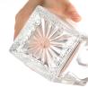Buy cheap 500ml Square Shaped Irregular Design Whiskey Glass Bottle for Beverage Packaging from wholesalers