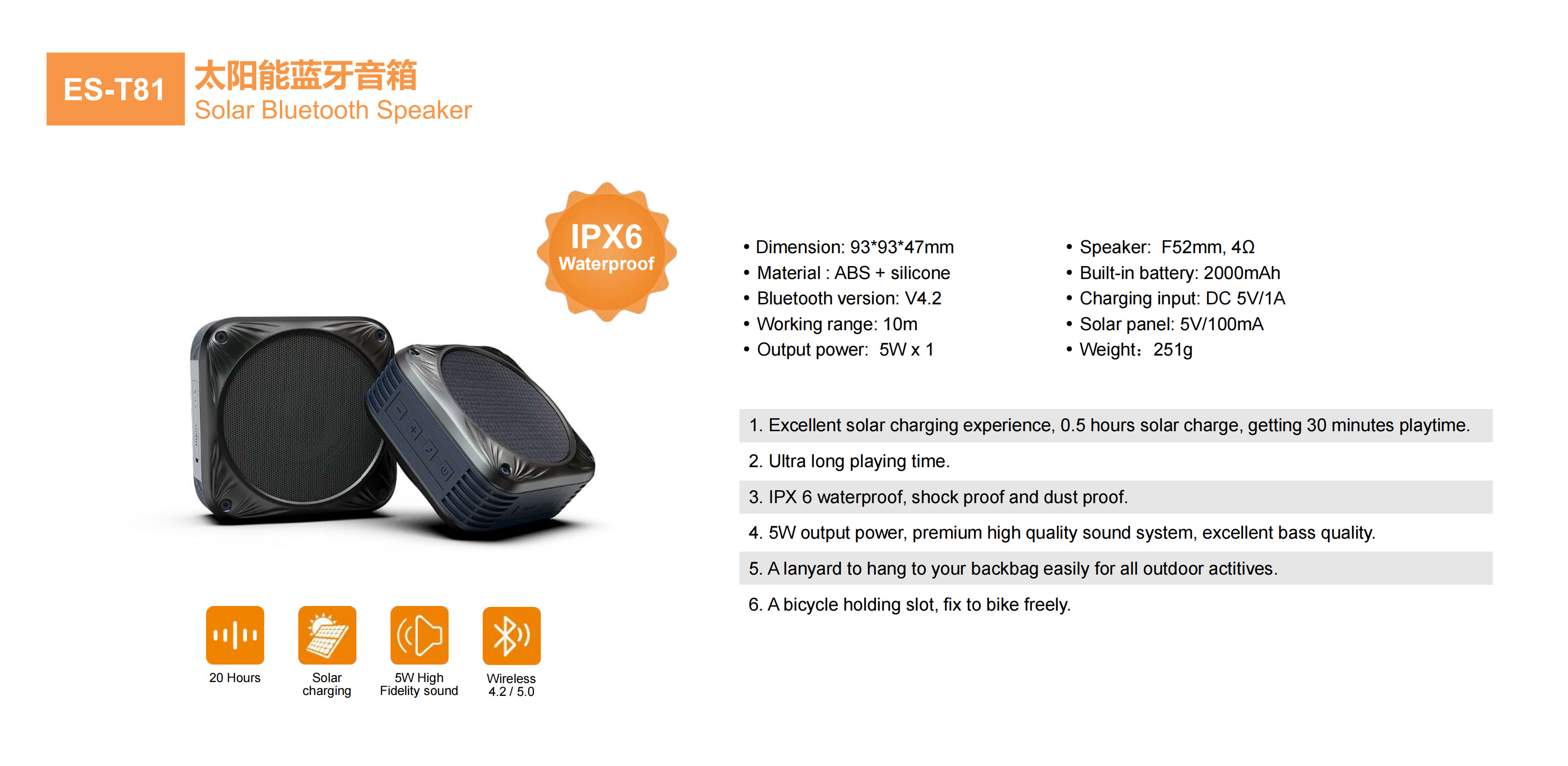 China Solar Power Bank w/ Wireless Charger, consumer electronics Products Manufacturers & Suppliers