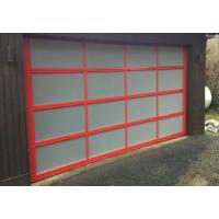 Buy cheap 220/230V Transparent Garage Door , Modern Aluminum Garage Doors Firm Structure product