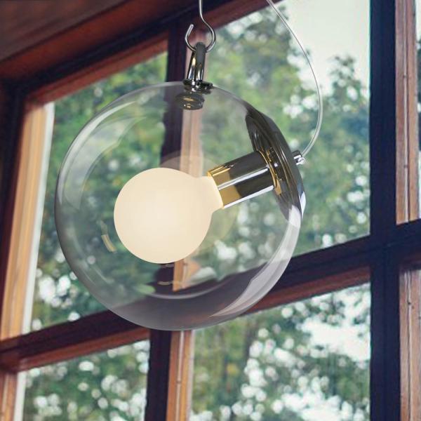Buy cheap Gallery Glass Ball pendant lamp for indoor home Kitchen Dining room Hanging light (WH-GP-10) from wholesalers