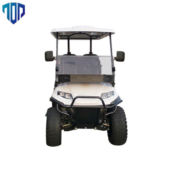 Buy cheap Maximum Speed 25Km/h 48V / 5kw 4 Seater Lifted Golf Cart With Rear Seats from wholesalers