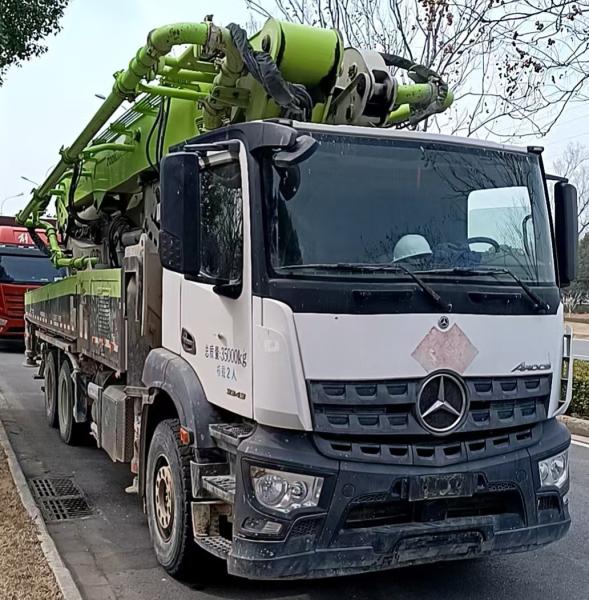 Buy cheap Zoomlion 52m Truck Mounted Concrete Pump ZLJ5353THBBE 52X-6RZ Pump Truck with Top Chassis from wholesalers