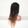 Buy cheap Brazilian Human Hair Full Lace Wigs Ombre Color with dark roots from wholesalers
