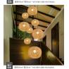 Buy cheap Vintage Rattan Lamp Pendant Lights Farmhouse Style Handmade Restaurant Round Ball Chandelier(WH-WP-50) from wholesalers
