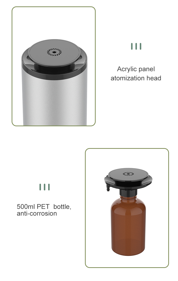 Electric Scent Diffusers Large Capacity Fragrance Scent Oil Diffusers Portable Remote Control Vertical Waterless Scent Diffuser