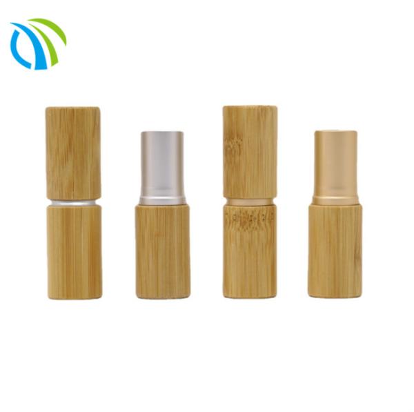 Buy cheap 10ml Bamboo 5g Empty Chapstick Tubes ABS Body Lipstick Tubes OEM from wholesalers
