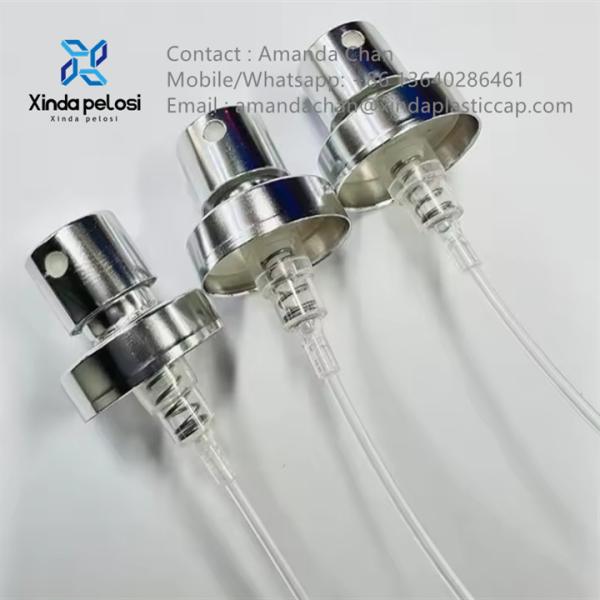 Buy cheap Precision And Beautiful Aluminum Perfume Bottle Pump Valve Sprayer from wholesalers