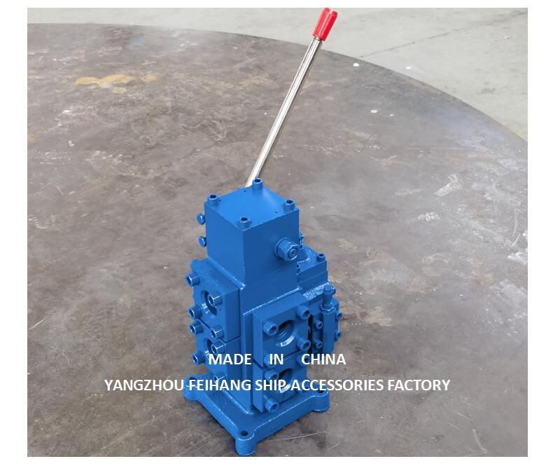 CONTROL VALVE-WINCH CONTROL BLOCK MODEL-JHH08-6C-PT-200 PORT SIZE 3/4"-DN20,FLOW 120L/MIN,CAST IRON MATERIAL
