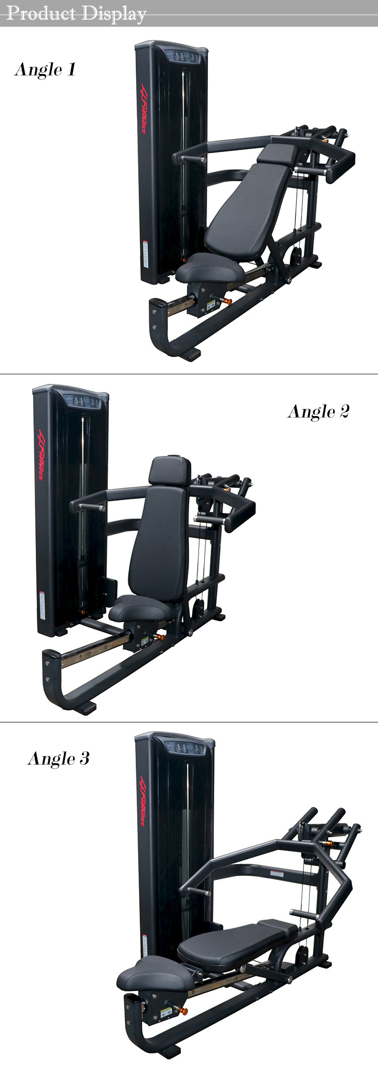 Q235 Steel Tube Matrix Strength Equipment Multi Bench Press Machine