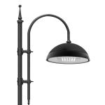 T4 DLC 90degx90deg 4200LM Semi Circle Urban LED Lighting