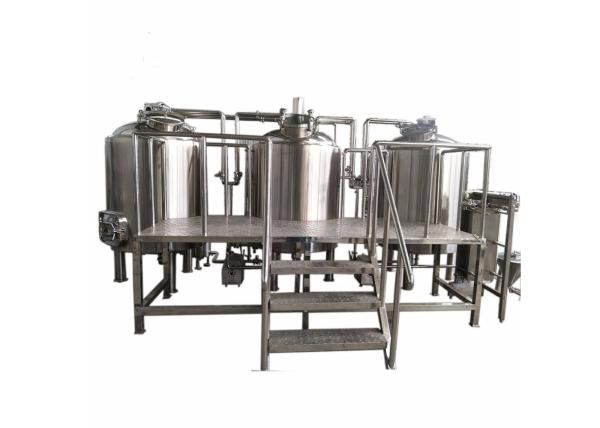 Industrial Brewing Equipment 2500L Large Capacity CE Certification For Home /