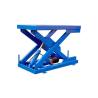 Buy cheap Blue Stationary Scissor Lift Table 1000kg Electric Platform Lift from wholesalers