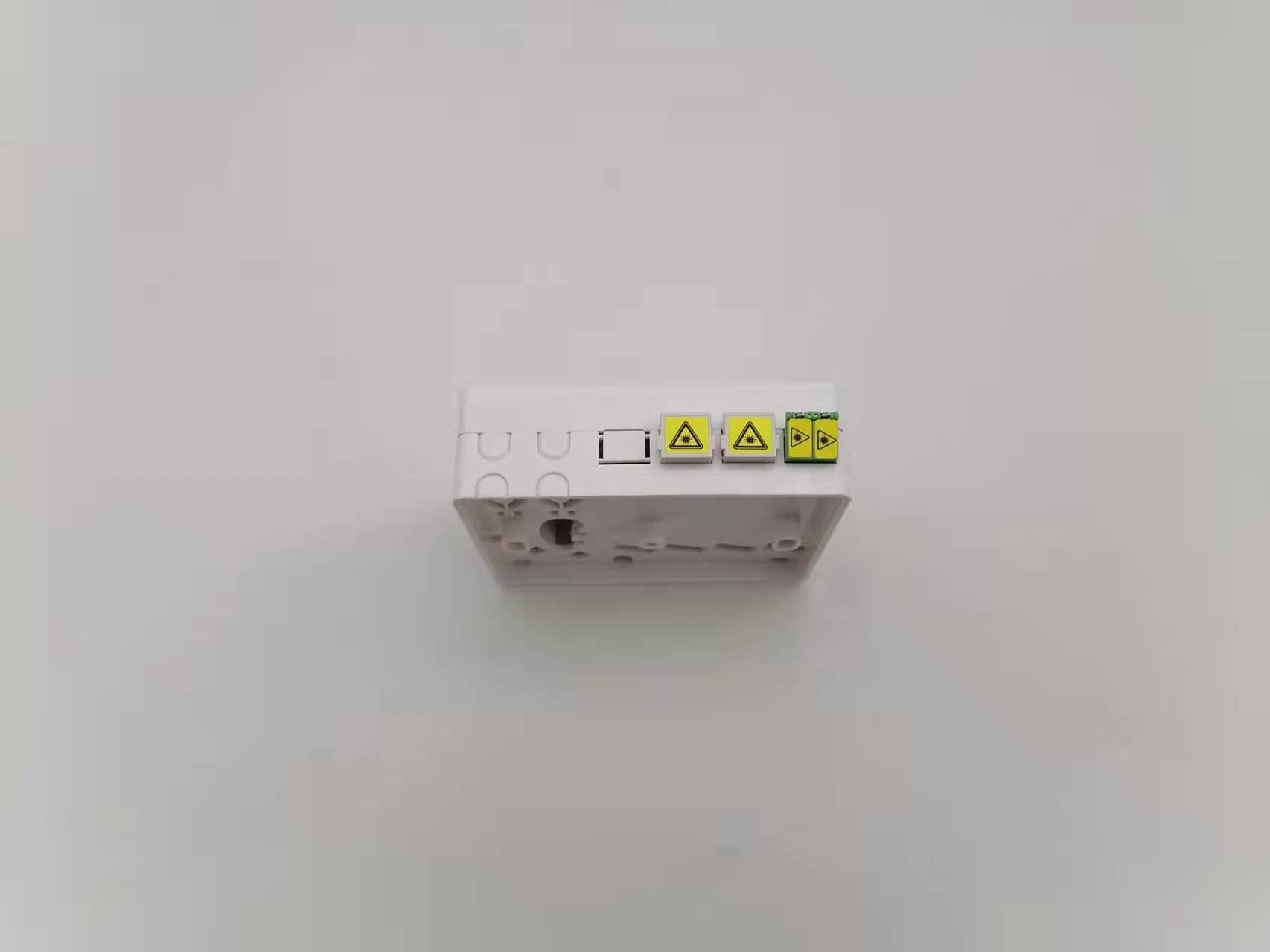 4 Ports G657A2 Optical Fiber Adapter SC APC LC APC Shutter Adapter