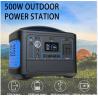 Buy cheap Hot sales 110V 220V Portable Power Station 500wh Peak 1000W Emergency Battery Backup Power Bank Solar Generator from wholesalers