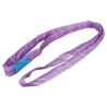 Buy cheap Purple High Strength Polyester Webbing Slings 25MM - 300MM / Round Web Sling from wholesalers