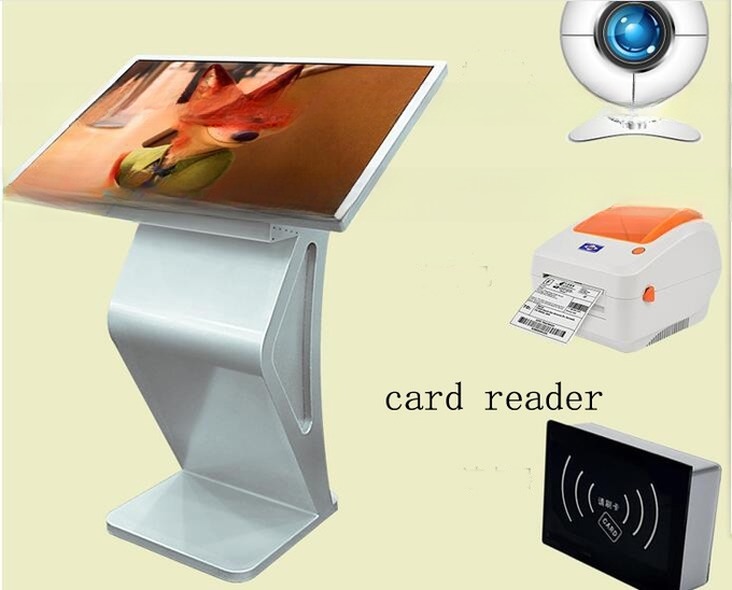 49" Standing Touch Screen Interactive Information Kiosk 3840x2160