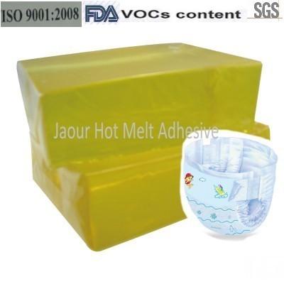 Buy cheap Non Toxic Construction Hot Melt Adhesive Rubber based For Diaper And Sanitary Napkin from wholesalers