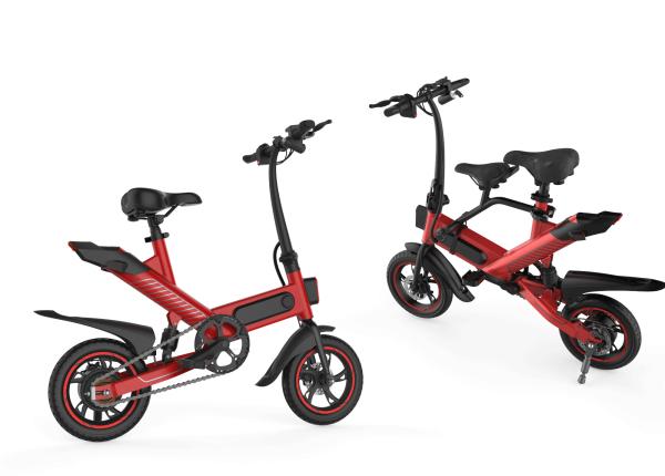 Buy cheap Micro Adult Folding Electric Bike 36V 10AH Lithium Battery Powered Eco - Friendly from wholesalers