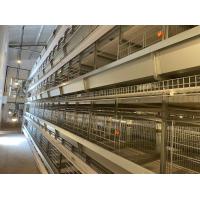 Buy cheap Eco - Friendly Chicken Egg Cage Low Egg Damage Rate ISO9001 Approved product