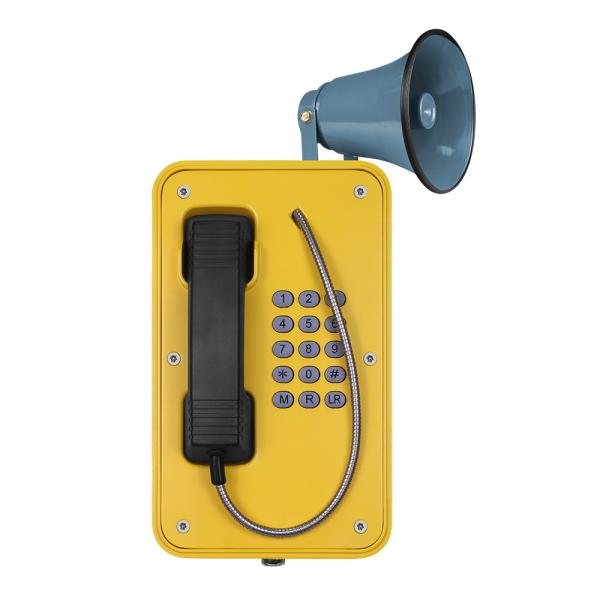 Buy cheap Colorful Heavy Duty Industrial Weatherproof Telephone , SOS Outdoor Emergency Phone from wholesalers