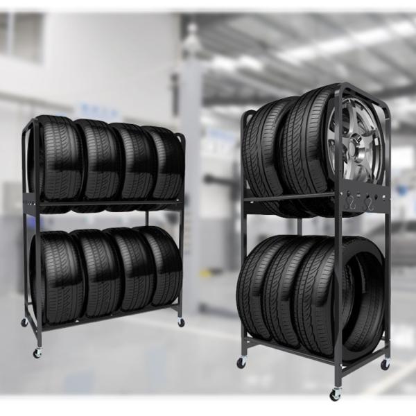Buy cheap Middle Size 2 Tiers Car Accessories Display Rack Shop Shelves 10kg / Layer from wholesalers
