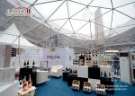 Luxurious Geodesic Dome Tent Structure For Hotel And Glamping Economic