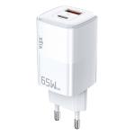 Universal 65W GaN PD Wall Charger Mini PD QC Fast Charging EU Plus Gallium