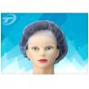 Buy cheap Single use nylon hairnet 20 ", soft and breathable , white , black and blue color from wholesalers
