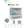 Buy cheap Commercial White Multideck Open Chiller Freezer For Supermarket Antiwear from wholesalers