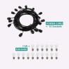 Buy cheap 48ft 15 Sockets Outdoor Commercial Grade LED String Lights from wholesalers