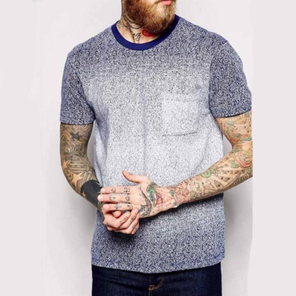 Indigo Spray Fitness Trendy Oversized T Shirts Faded Glory T Shirts With One