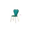 Buy cheap Hotel Banquet Flannel 45cm 88cm Wrought Iron Dining Chair from wholesalers