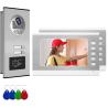 Buy cheap 15VDC Front Door Video Intercom Door Entry RJ45 Cable 2 Call Panel from wholesalers