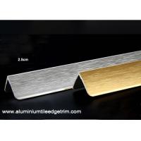 Buy cheap Spanish Brushed 304 Stainless Steel Corner Guards For Drywall 2.5m Length product