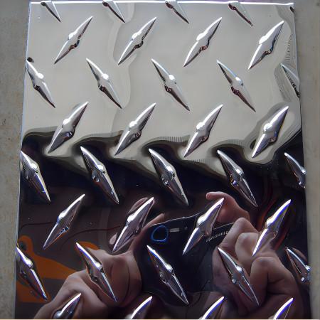 Buy cheap JIS 3003 Aluminum Checkered Plate 1000mm Polished Aluminum Diamond Plate Sheet from wholesalers