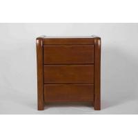 Buy cheap Modern Small Bedside Table Solid Wood , 3 Drawer Bedside Table 19.7 KG Rubber product