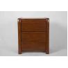 Buy cheap Modern Small Bedside Table Solid Wood , 3 Drawer Bedside Table 19.7 KG Rubber Wood from wholesalers