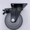 Buy cheap 3 Inch TPR Wheels Plate Caster with Safety Dual Locks from wholesalers