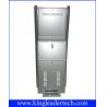 Buy cheap Customizable Information Touch Screen Kiosk Stand With Two Stainless Steel Poles from wholesalers