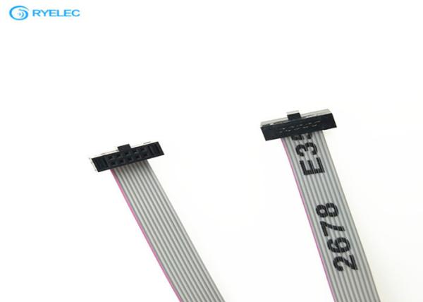 Buy cheap 10 Pin 1.27mm Pitch IDE Female Connector For 30AWG Laptop Flat Wire Cable from wholesalers