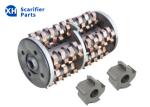 Zinc Electroplating Scarifier Drums And Shafts for Grinding And Light Milling