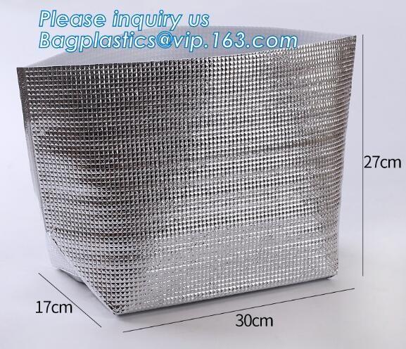 Buy cheap Reusable aluminium foil thermal insulation material cooler bag foPromotional 420D Polyester Insulation Picnic Cooler Bag from wholesalers